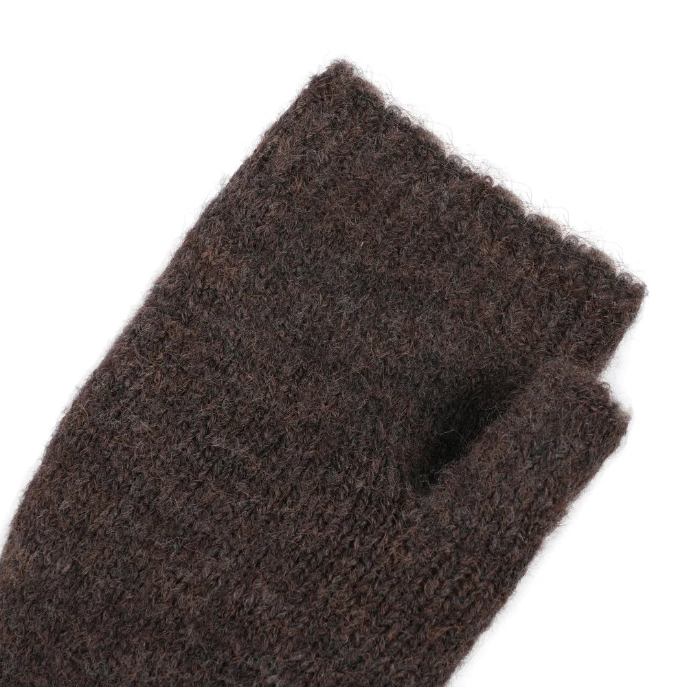 Luhta Fingerlösa Handskar Nuuski Mörkbrun