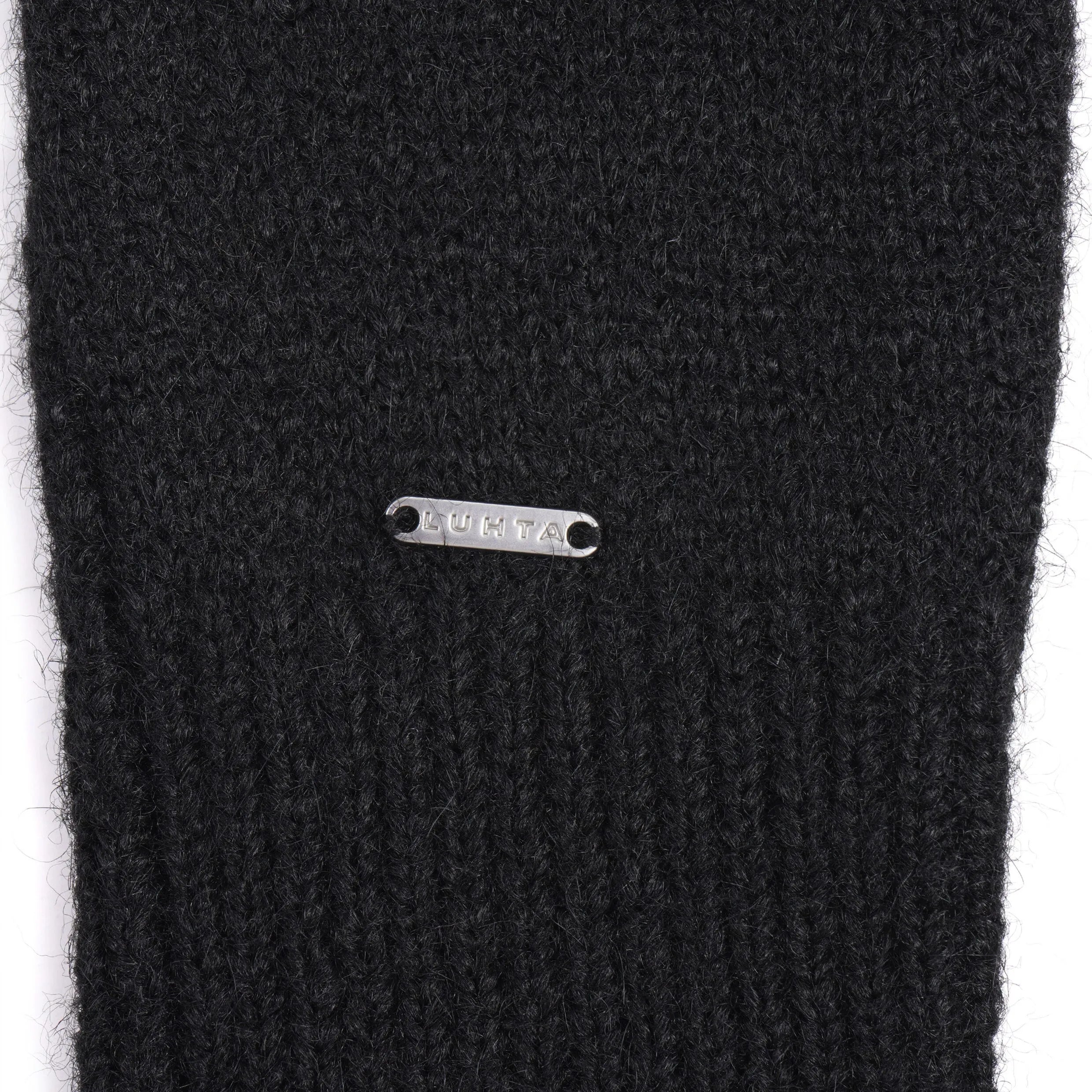 Luhta Fingerlösa Handskar Nuuski Svart