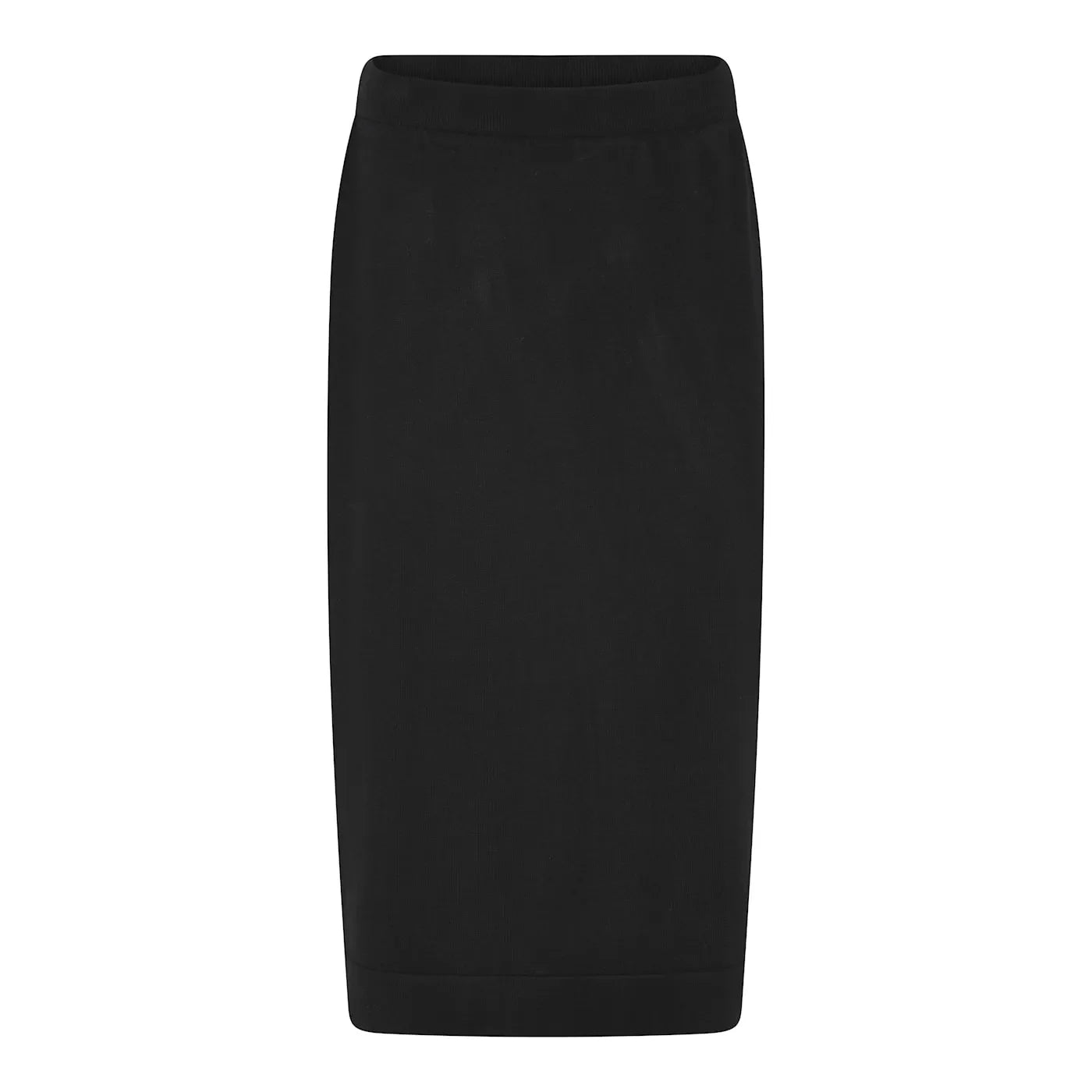 MICHA Kjol Basic Viscose Svart