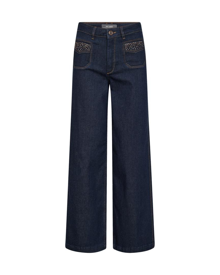 Mos Mosh Colette Axelia Jeans Dark Blue