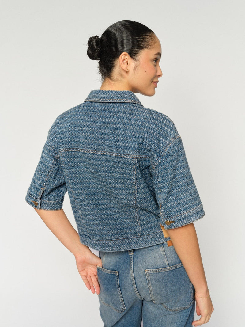Mos Mosh Jeansjacka Ebba Bobble Blå