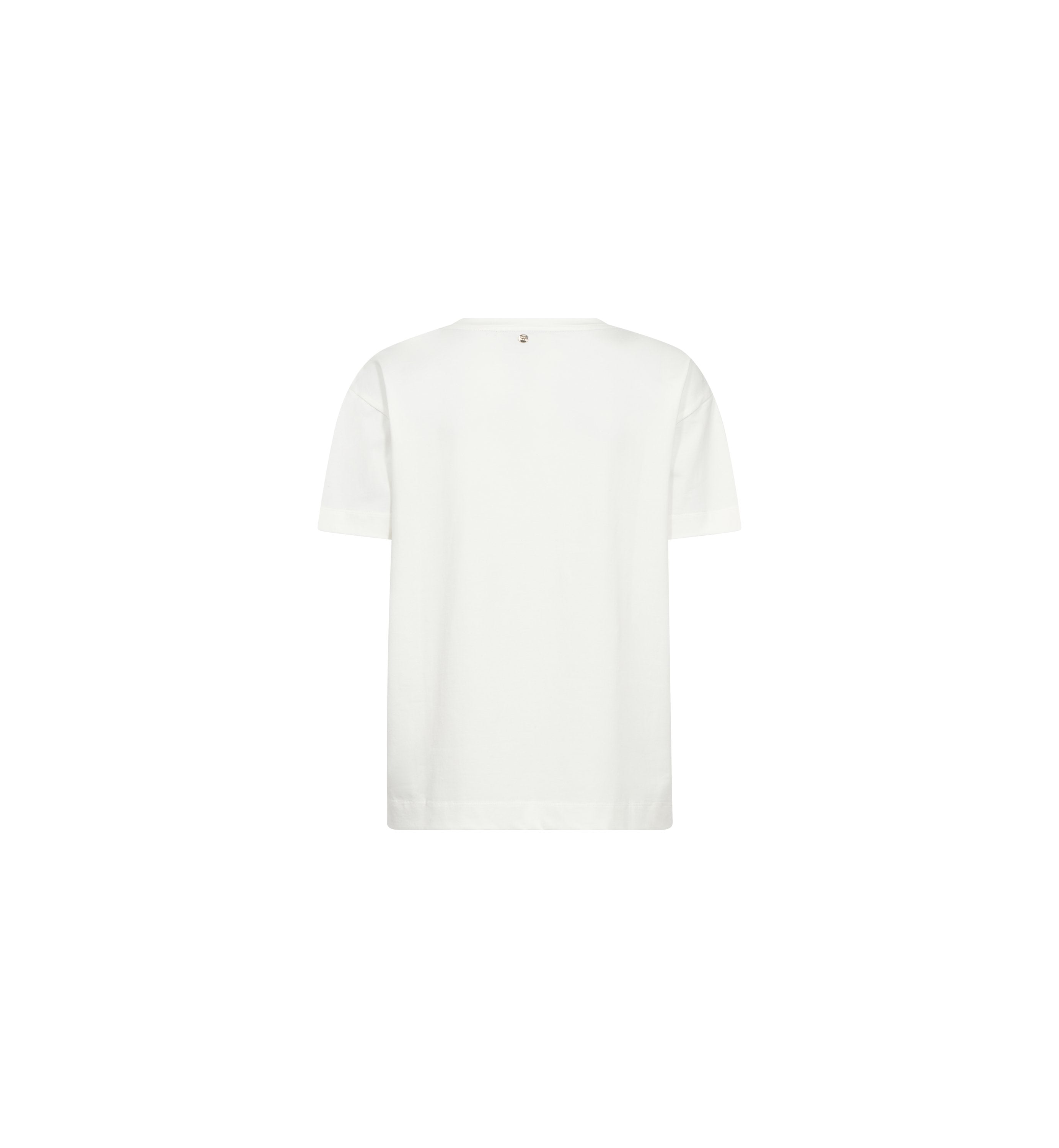 Mos Mosh Judd T-shirt med Tryck Brun