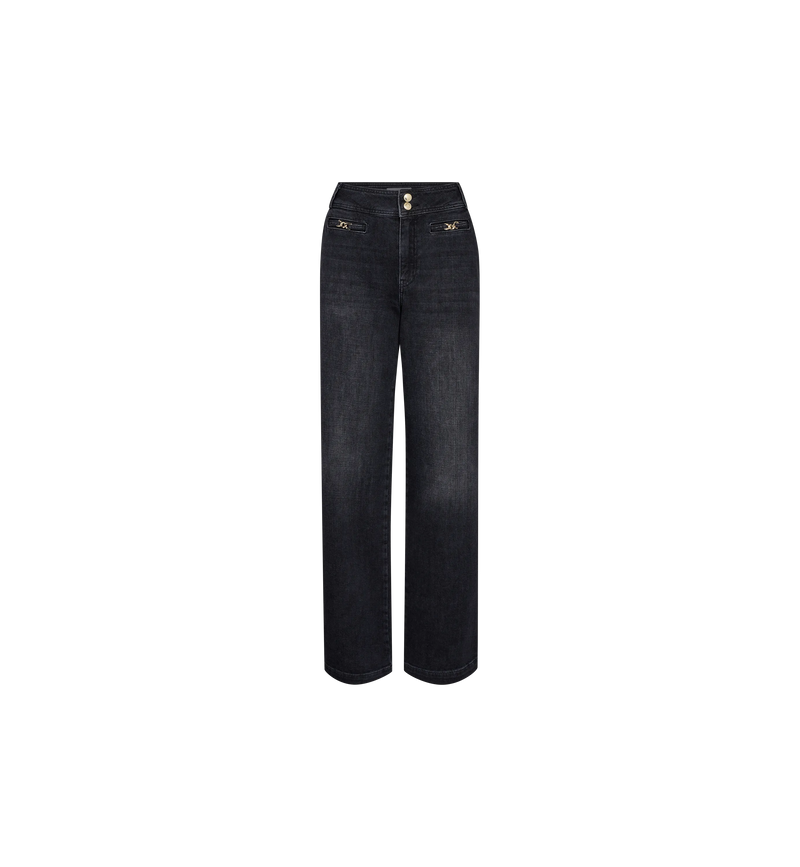 Mos Mosh Peach Jeans Candia Svart