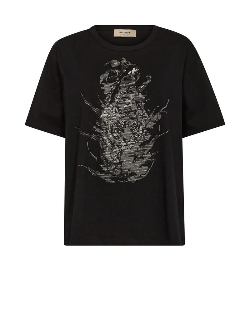 Mos Mosh T-Shirt Corlett Svart