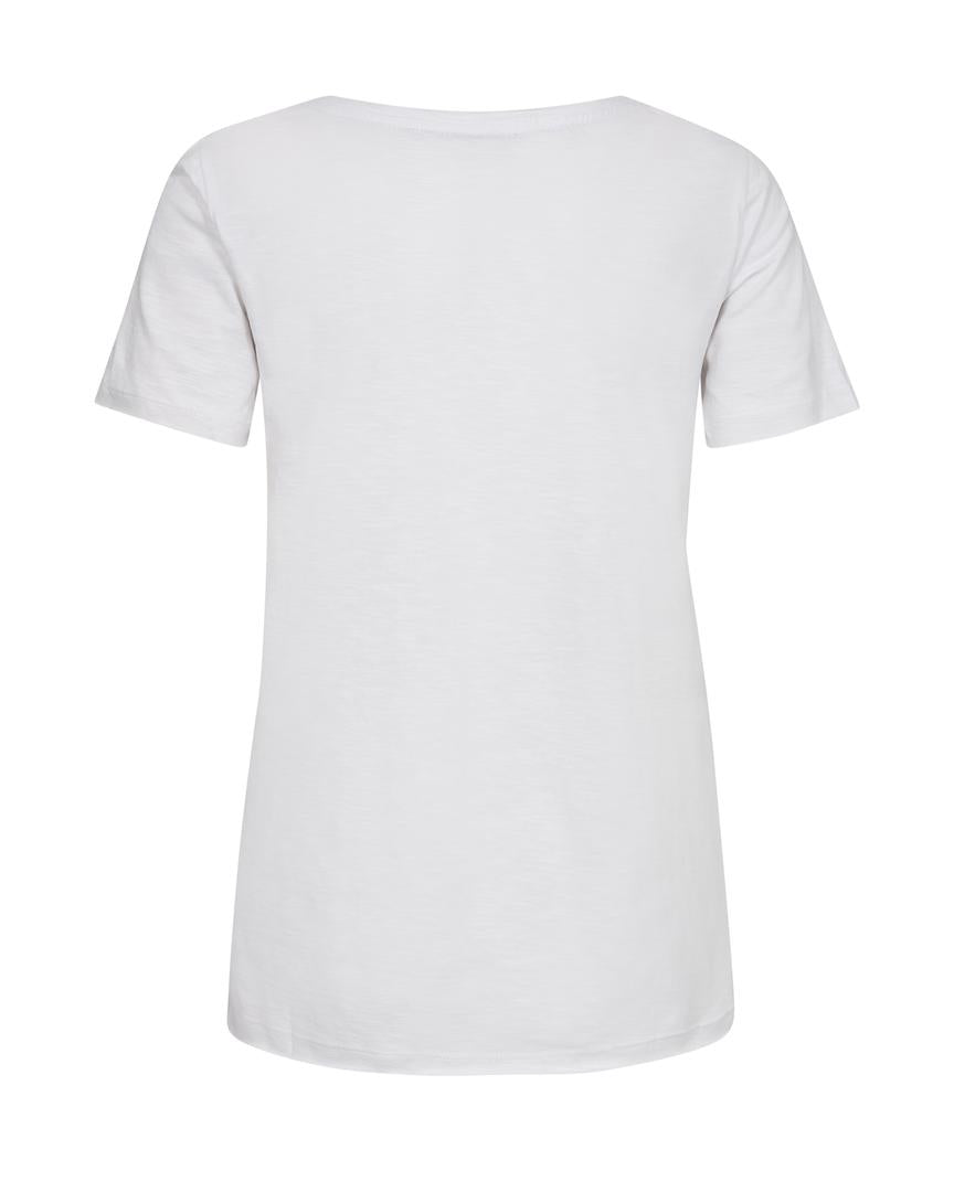 Mos Mosh T-shirt Gethi Deco vit