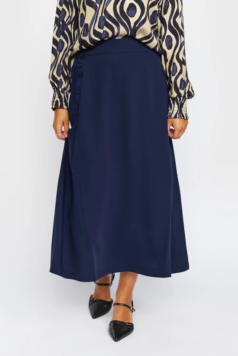 2-Biz Kjol Oline Navy