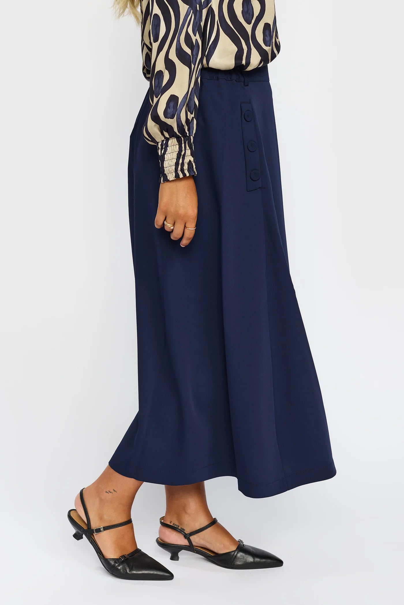 2-Biz Kjol Oline Navy