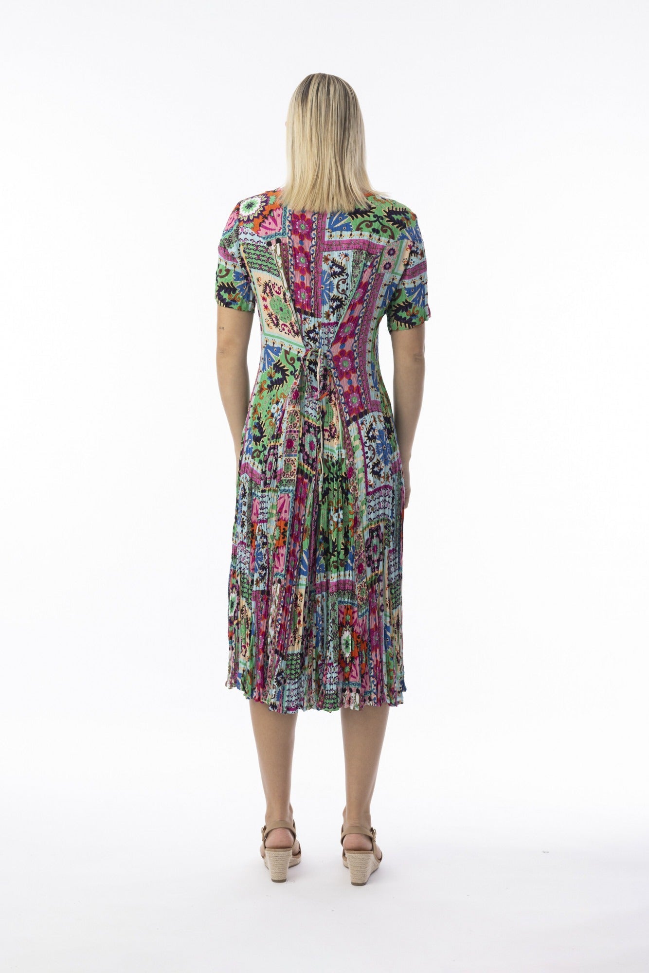 ORIENTIQUE Godet-Klänning Sao Bento