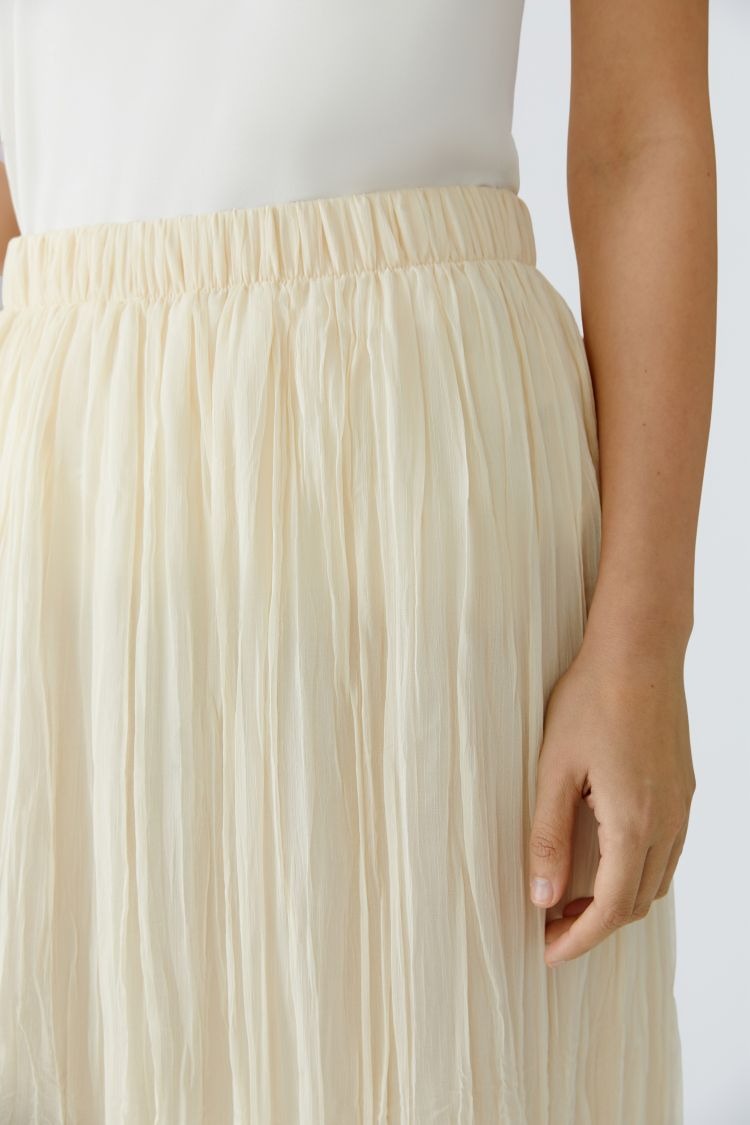 OUI A-linjeformad Kjol Beige