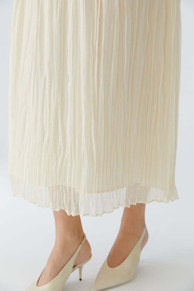 OUI A-linjeformad Kjol Beige