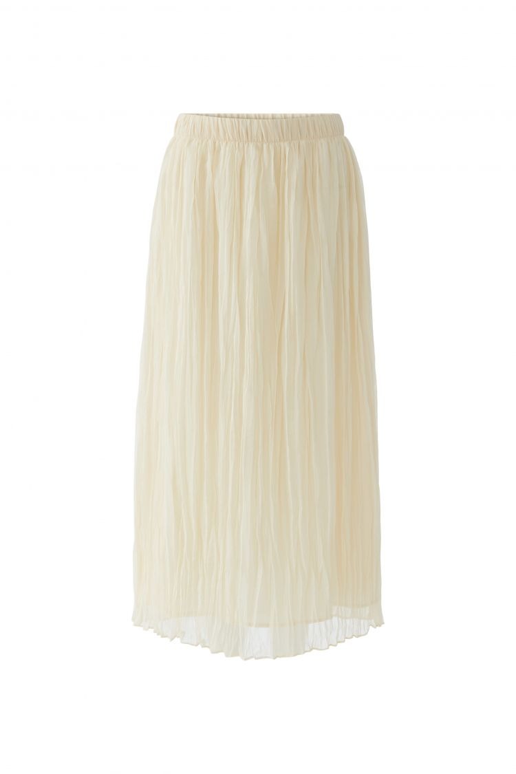 OUI A-linjeformad Kjol Beige