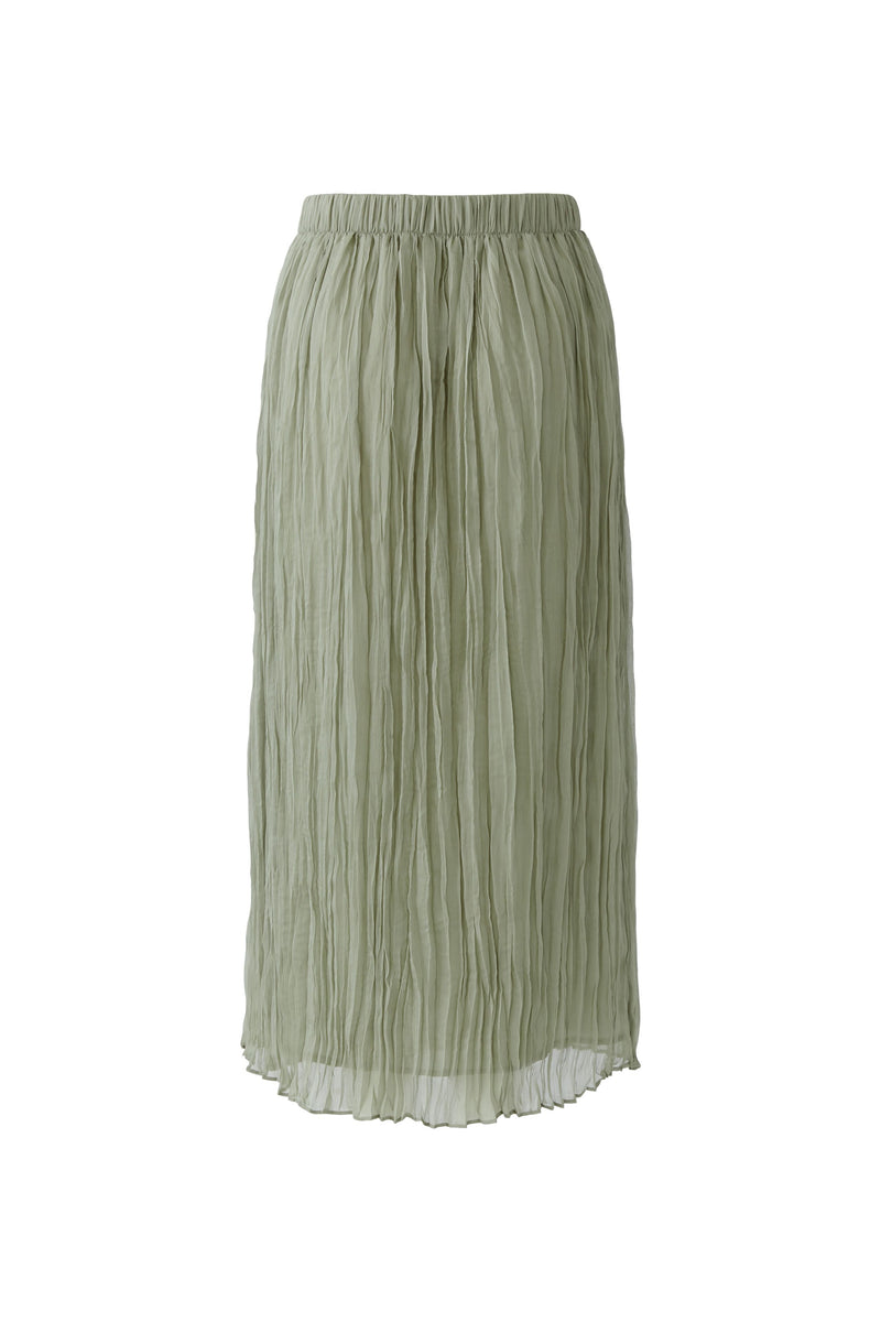 OUI A-linjeformad Kjol Grön