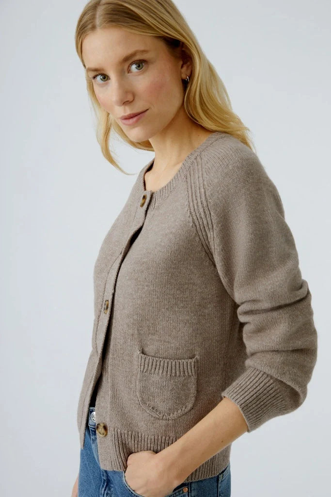 OUI Kofta med Stick Details Taupe