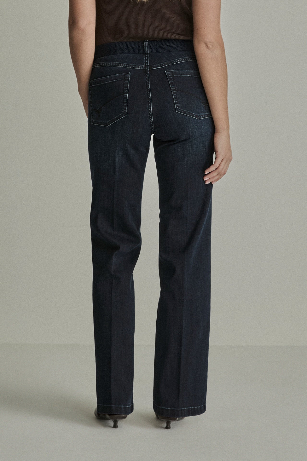 PARA MI Eve (Elastic) Jeans Blå Svart L32