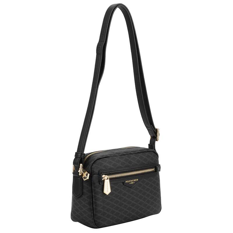 Pourchet Waves Cross Body Väska Black