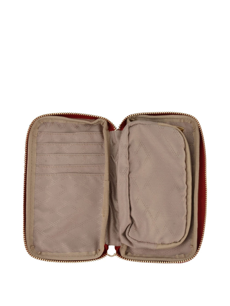 Pourchet Crossbody Mobilväska Bordeaux