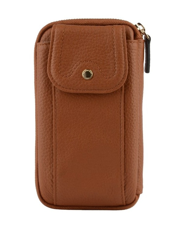 Pourchet Crossbody Mobilväska Brun
