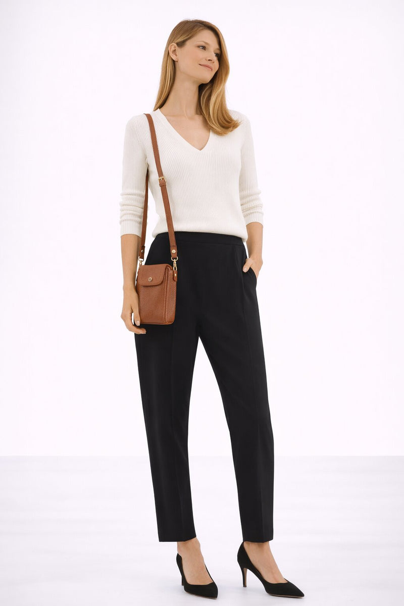 Pourchet Crossbody Mobilväska Kamel