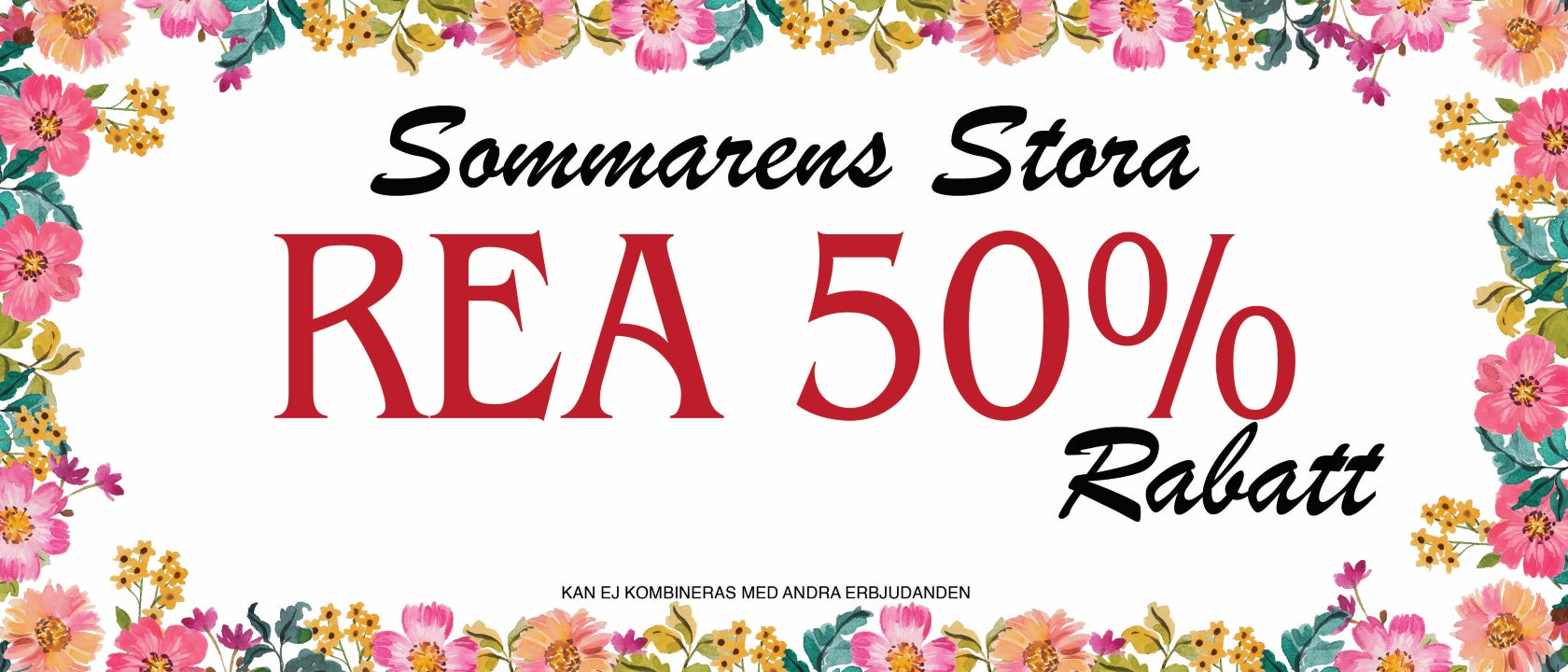 Fuchsia Fashion Sommarens Stora Rea 50% Rabatt