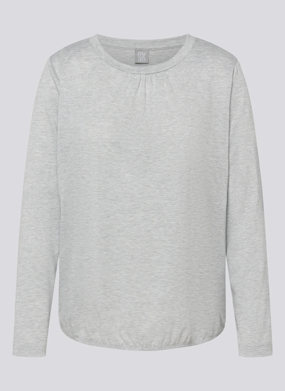 Rabe Långärmad Topp Silver