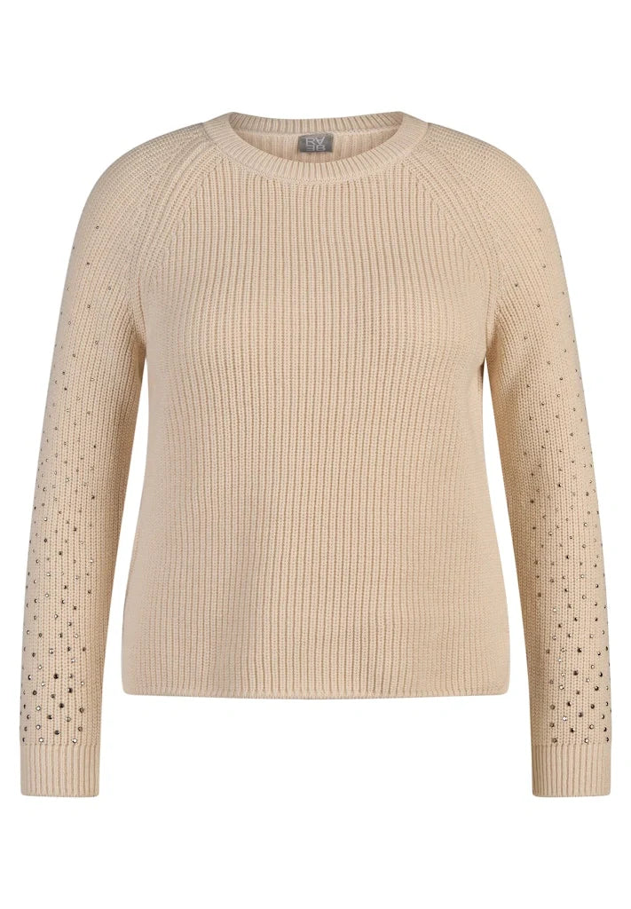 Rabe Långärmad Tröja med Glitter Gul