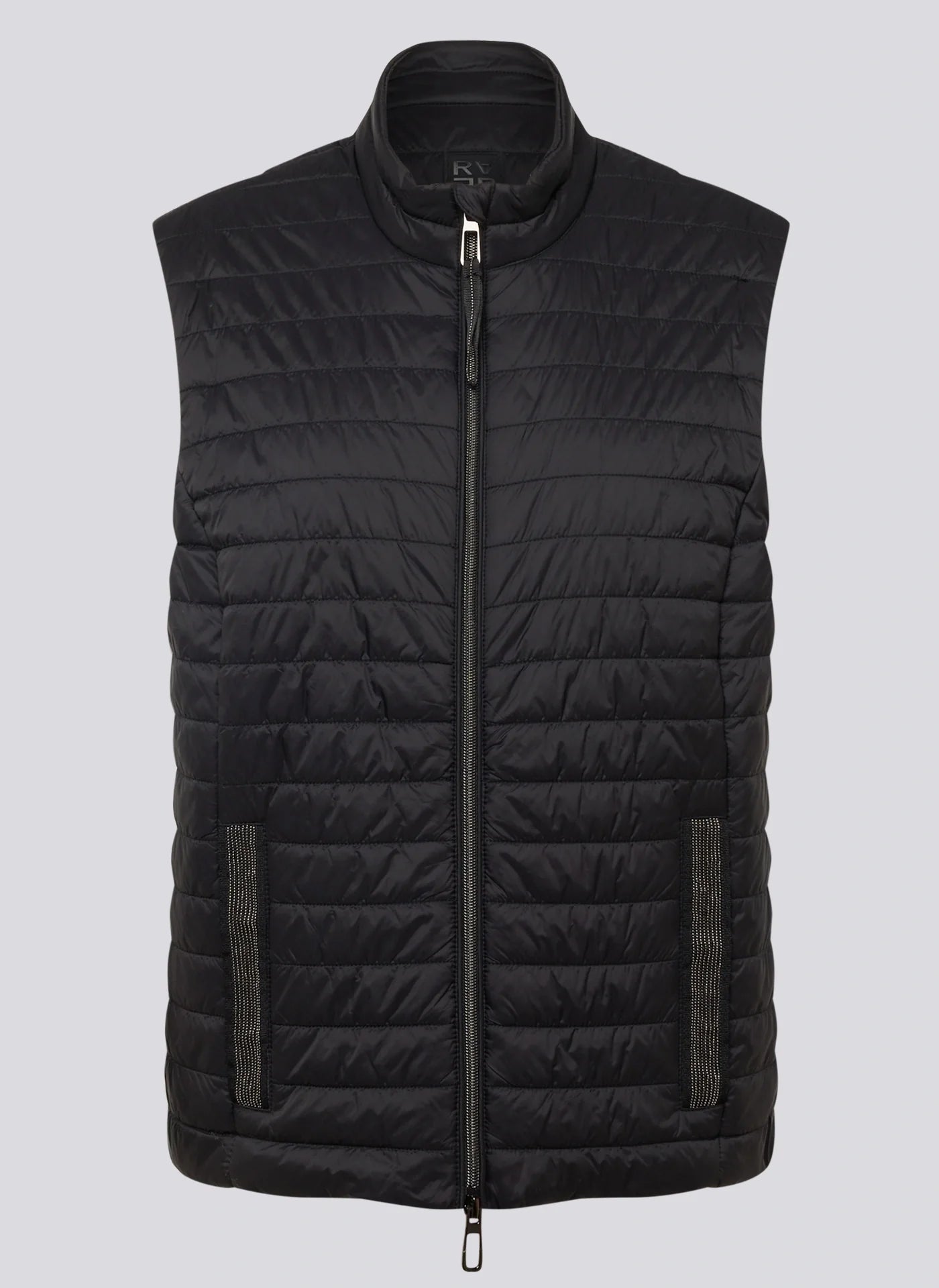 Rabe Lätt Vadderad Väst Svart