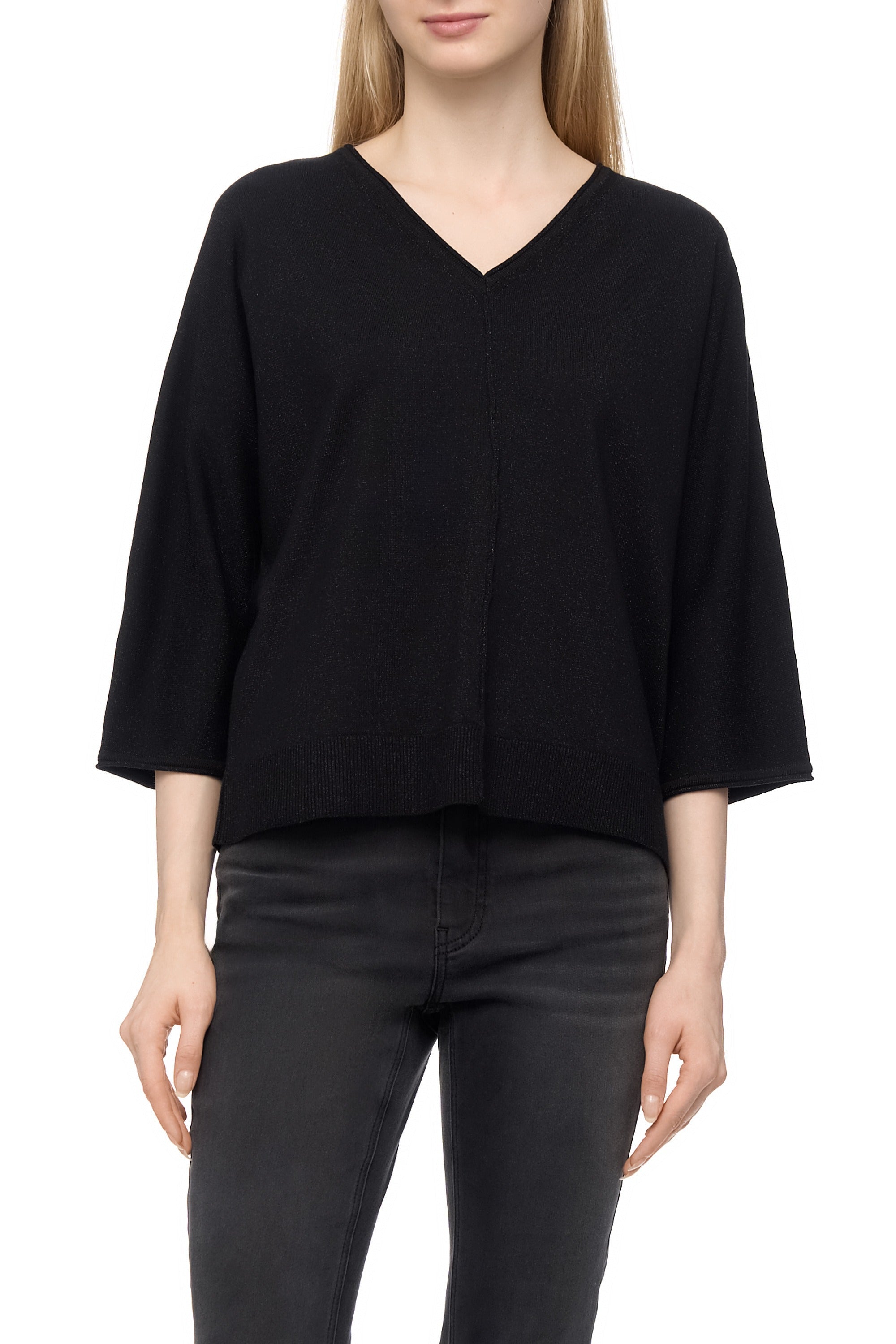 Rabe Pullover V-hals Black