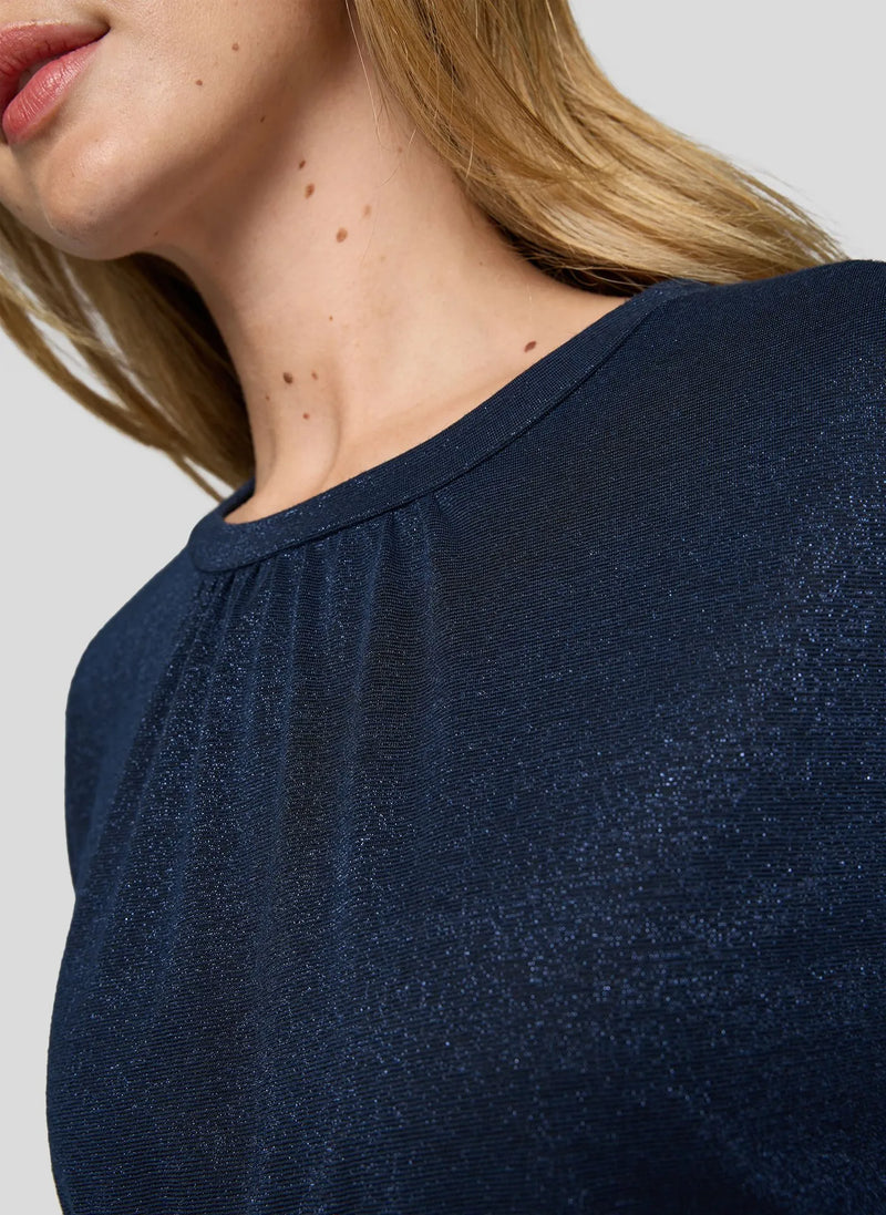 Rabe Rundhalsad Topp Blå