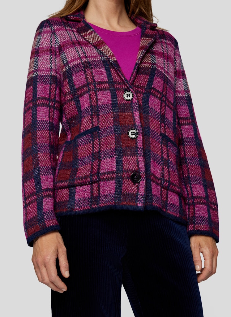 Rabe Stickad Jacka Wild Berry