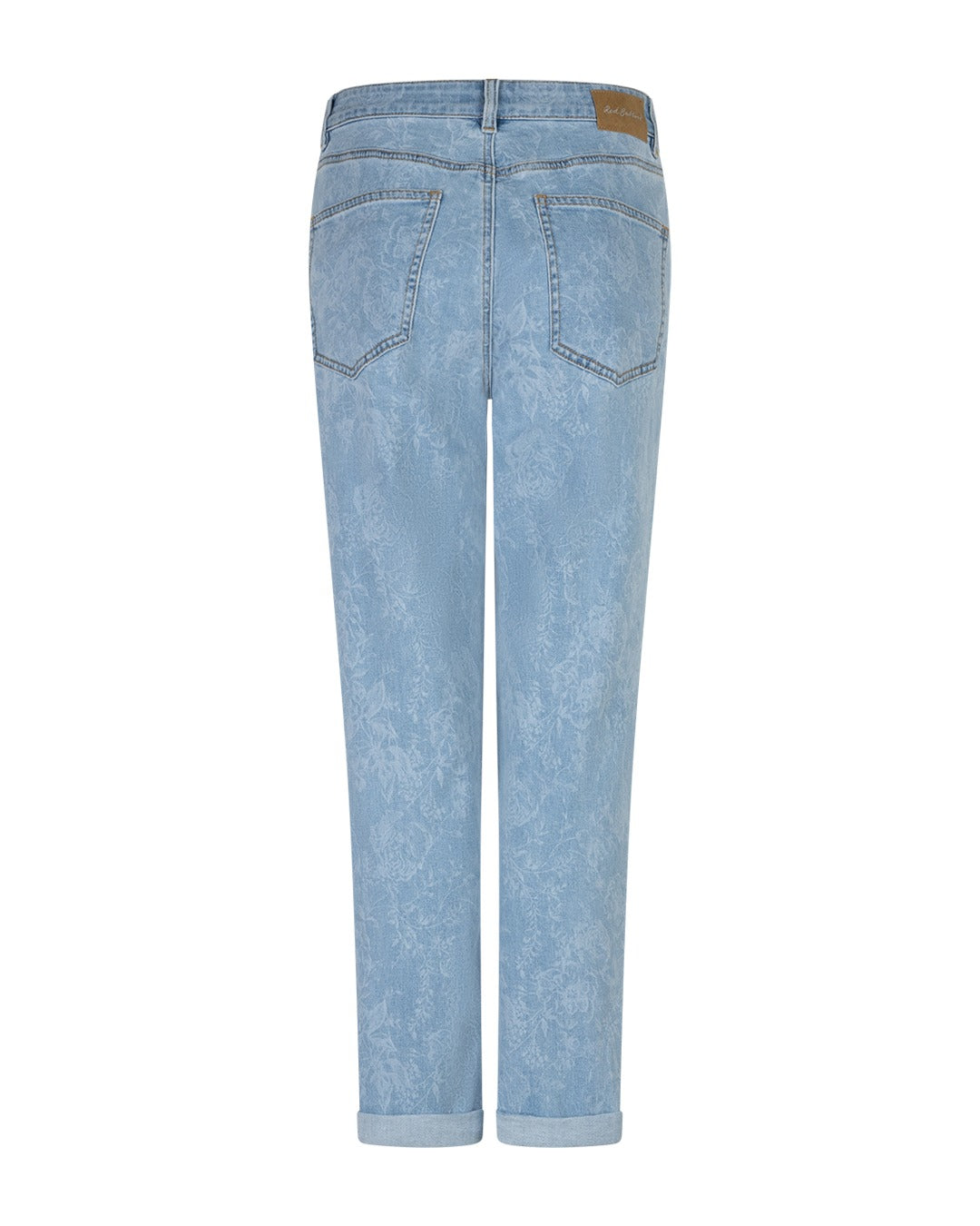Red Button Blommig Jeans Caitlin Bleach