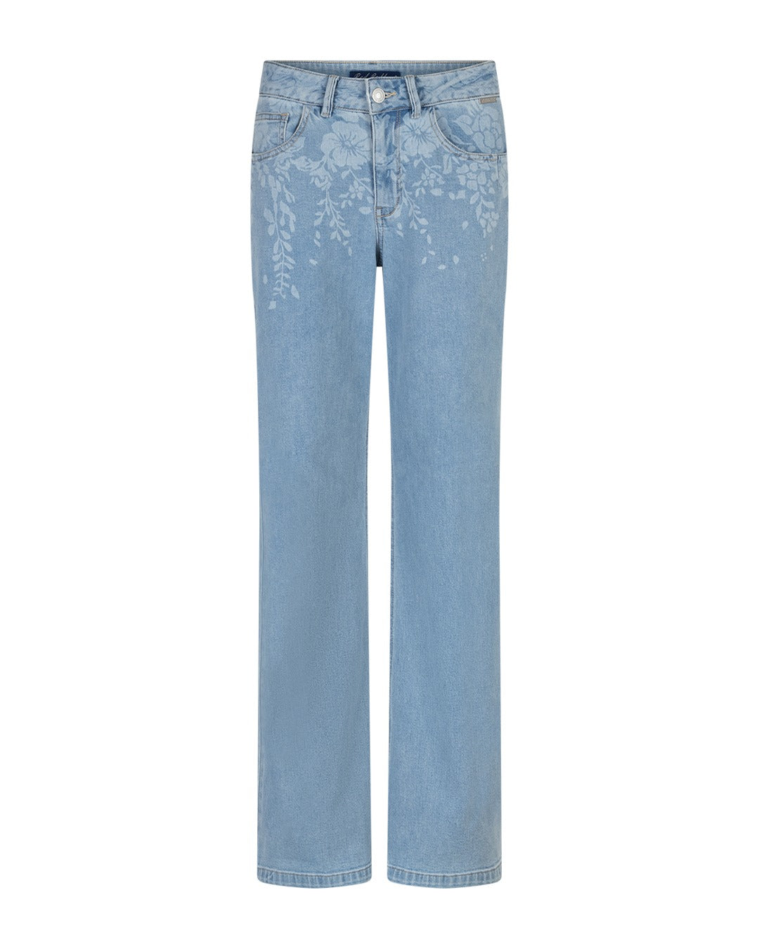 Red Button Blommig Jeans Colette Bleach
