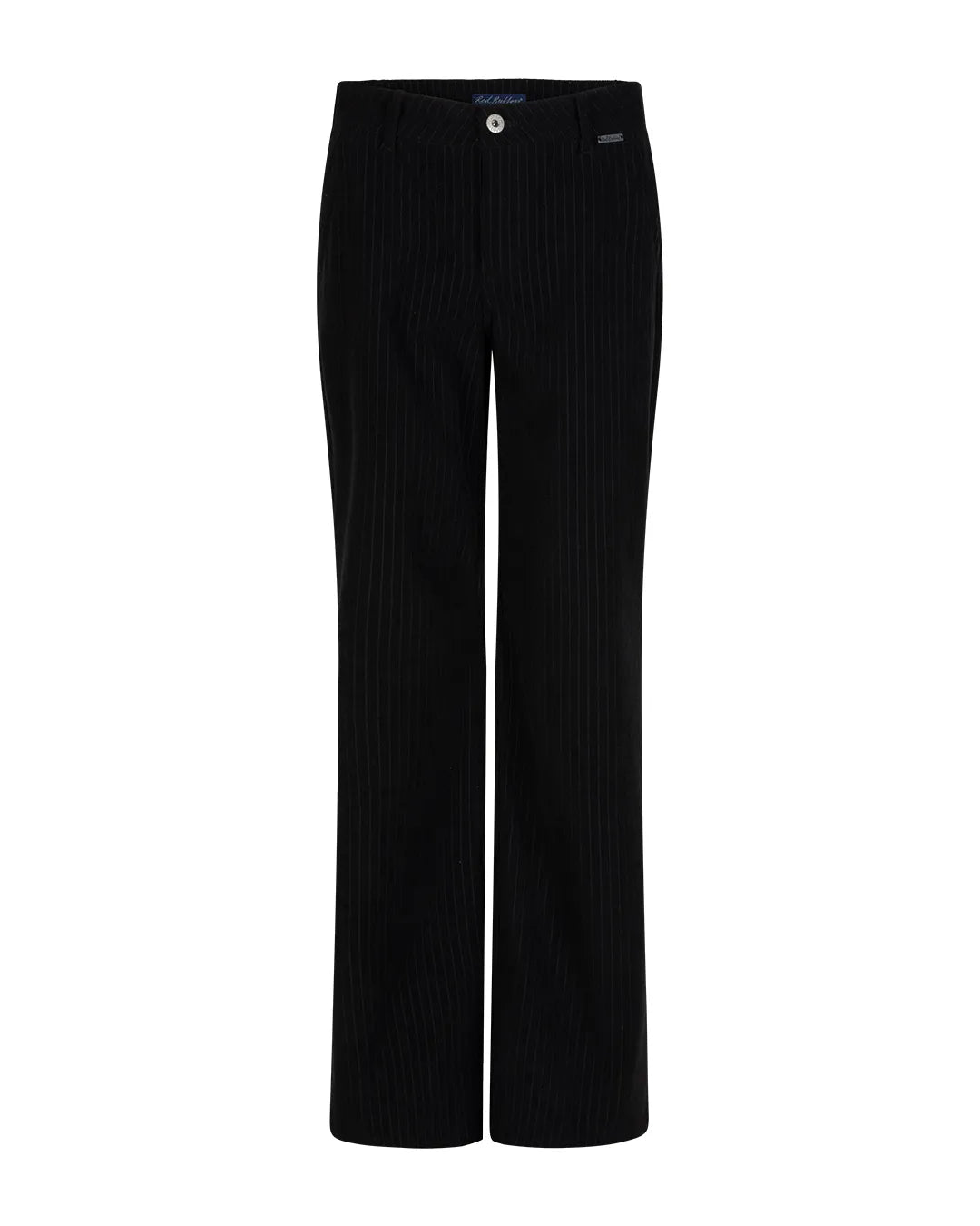 Red Button Byxor Claudette Pinstripe Svart
