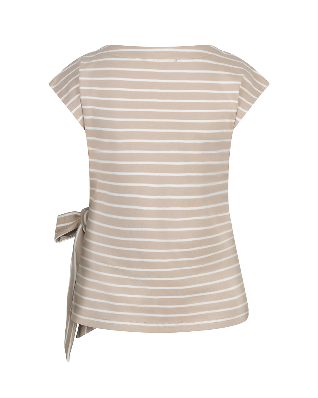 Red Button Randig T-Shirt med Knut Terry Pebble