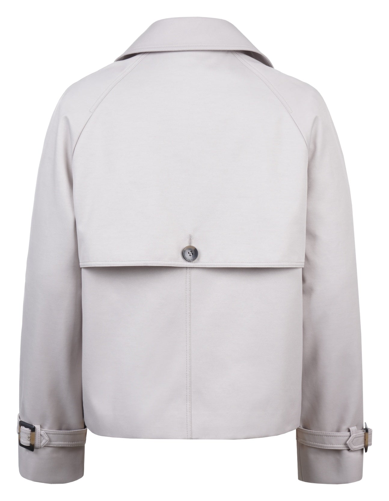 Ril's Kort Trenchcoat Creazzo Ljusbeige