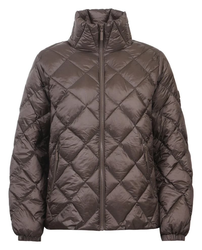 Ril's Quiltad Jacka Campobasso Brun