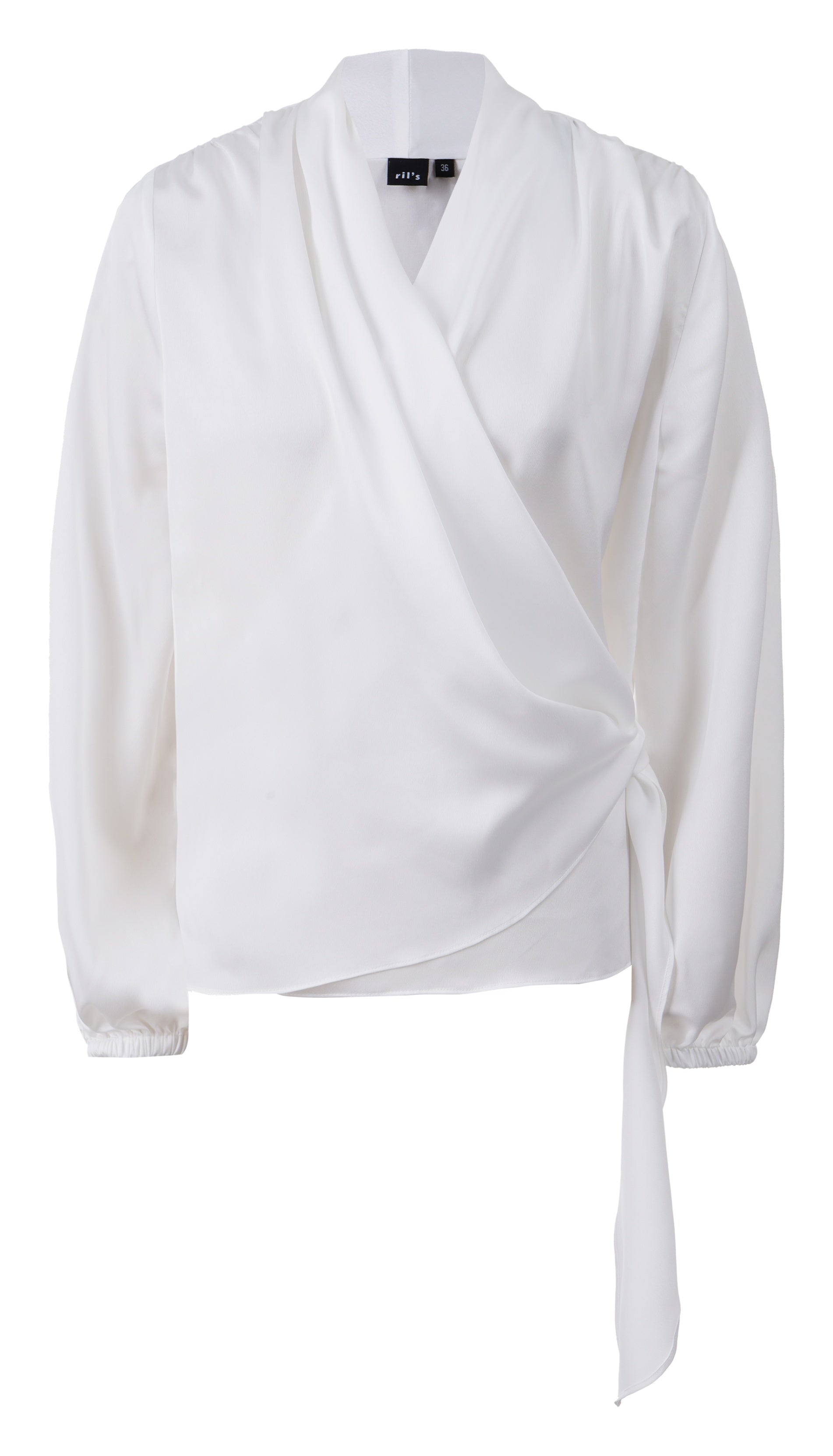 Ril's Silkig Omlottblus Pomezia Vit