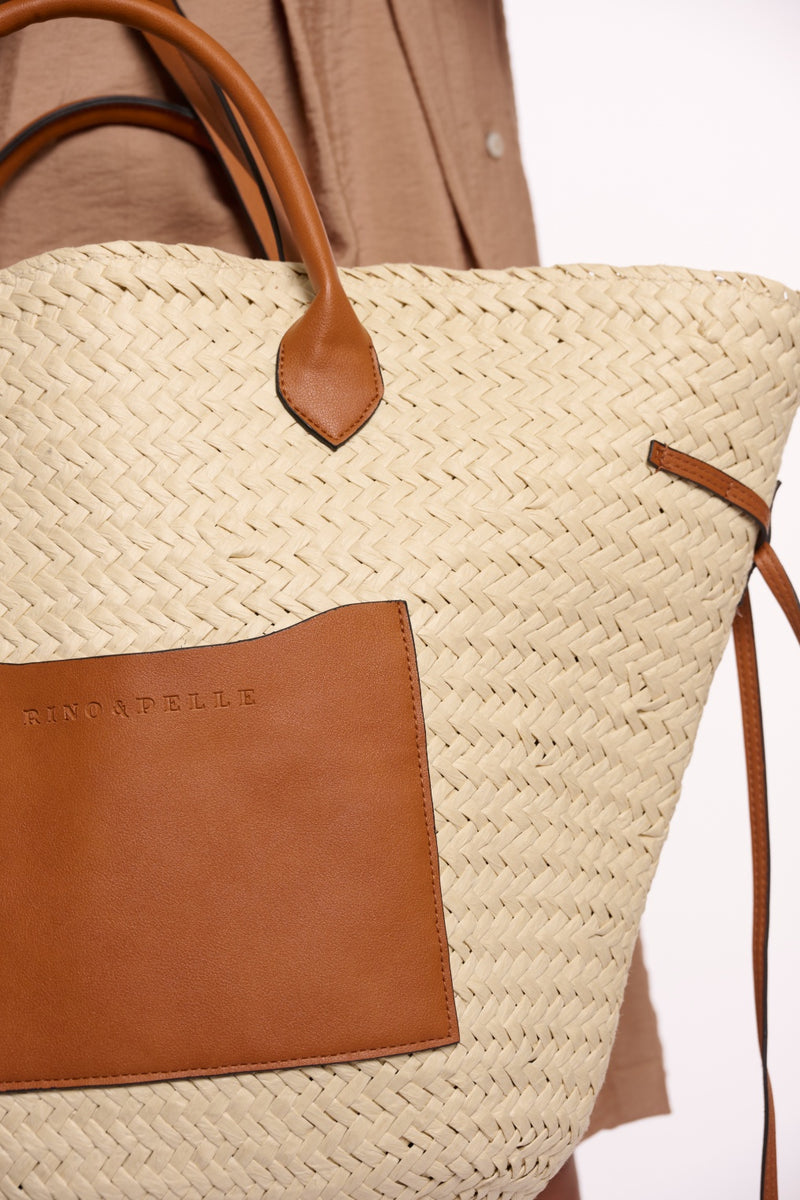 Rino & Pelle Strandväska Saydee Beige