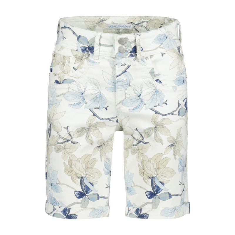 Red Button Romy Shorts flower Multi blue