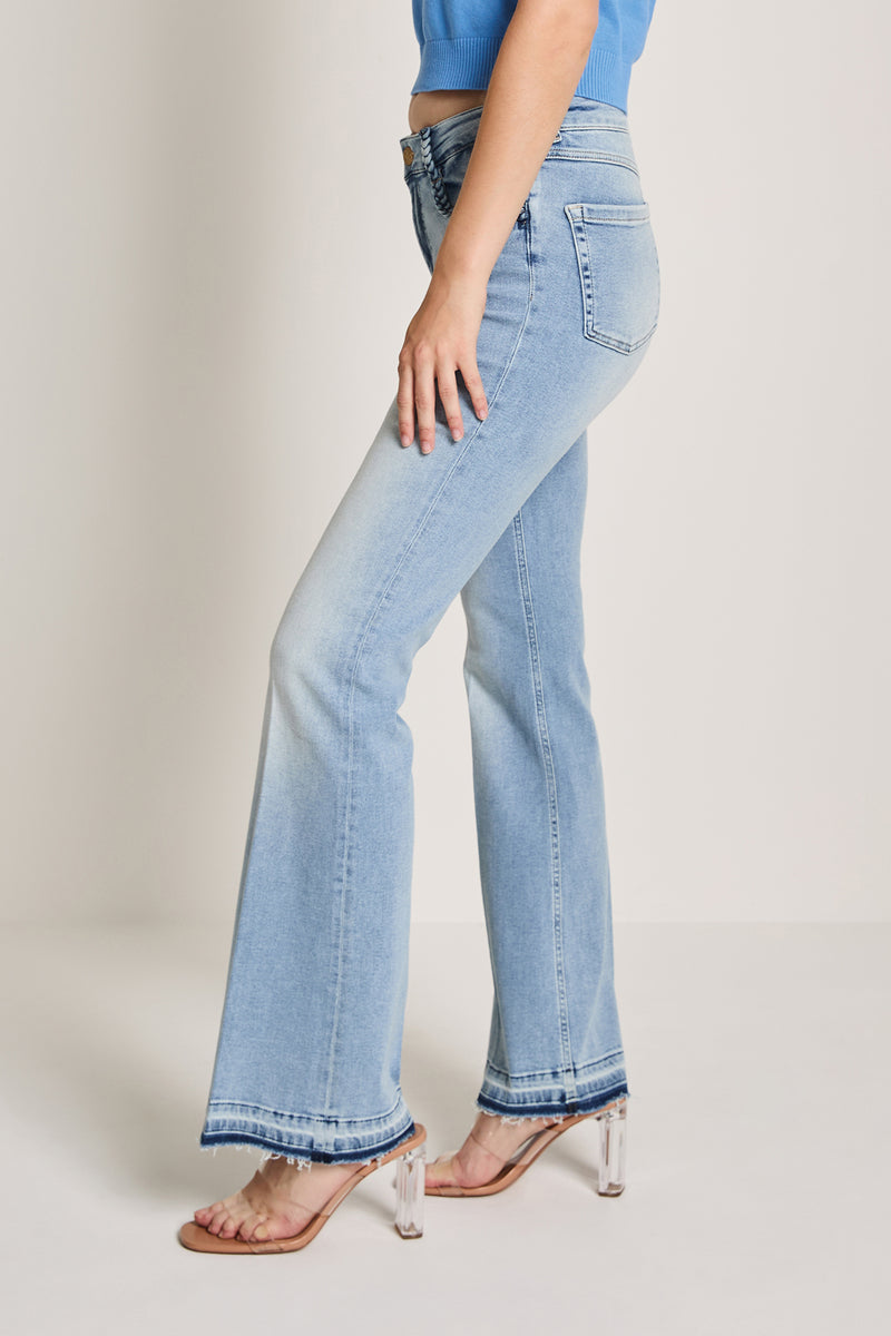PARA MI Jade Braid Jeans Vintage