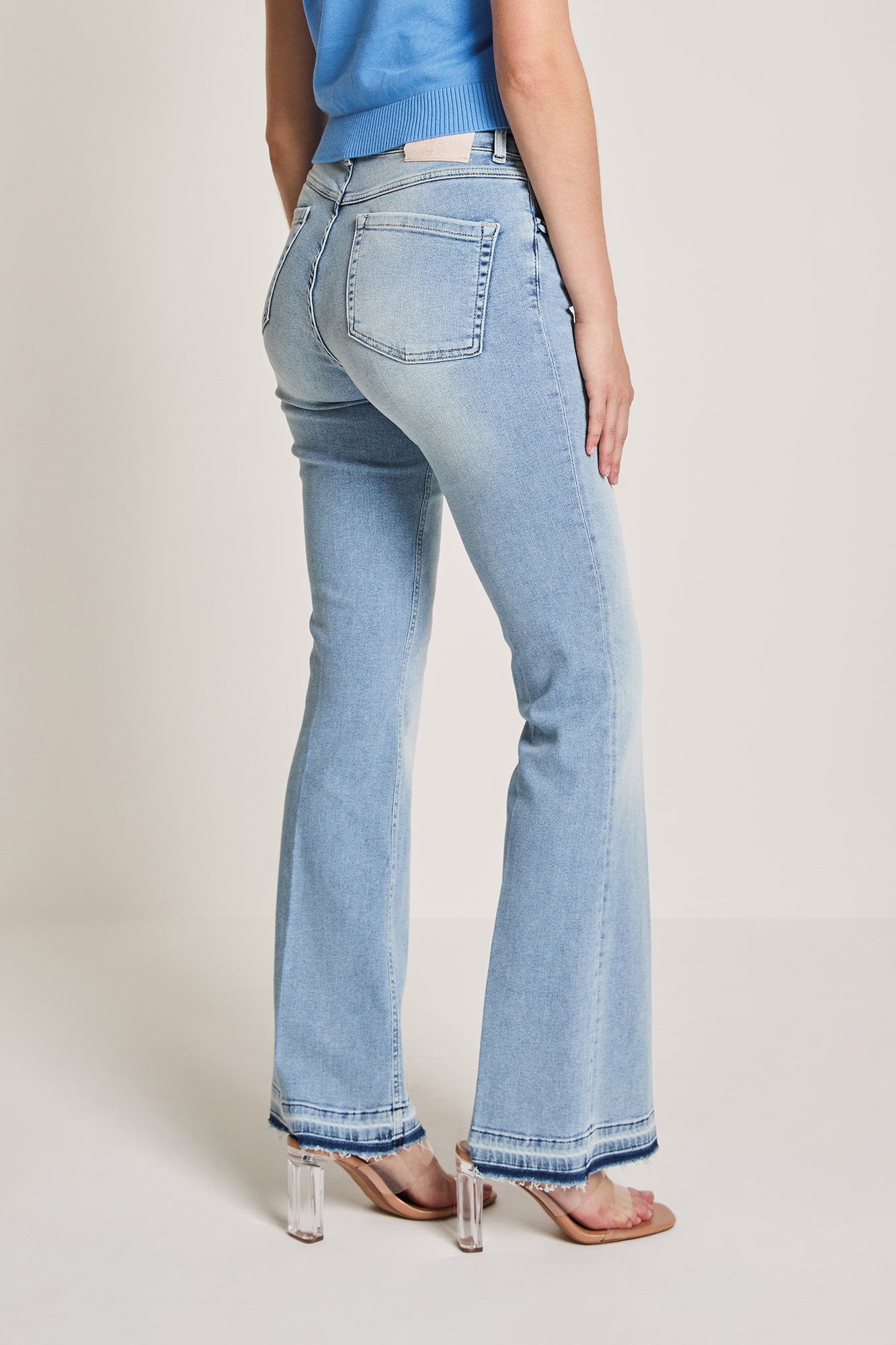 PARA MI Jade Braid Jeans Vintage