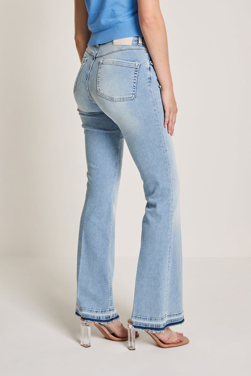 PARA MI Jade Braid Jeans Vintage