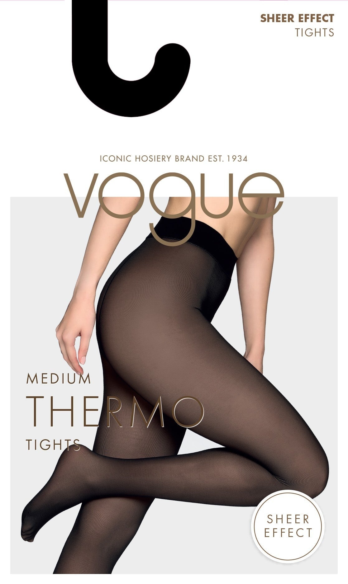 Vogue Sheer Effect Tights Nude effect
