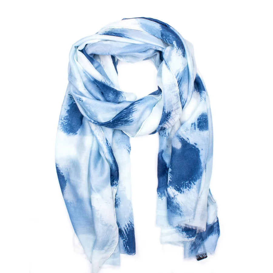 7EAST Mende Scarf Blue