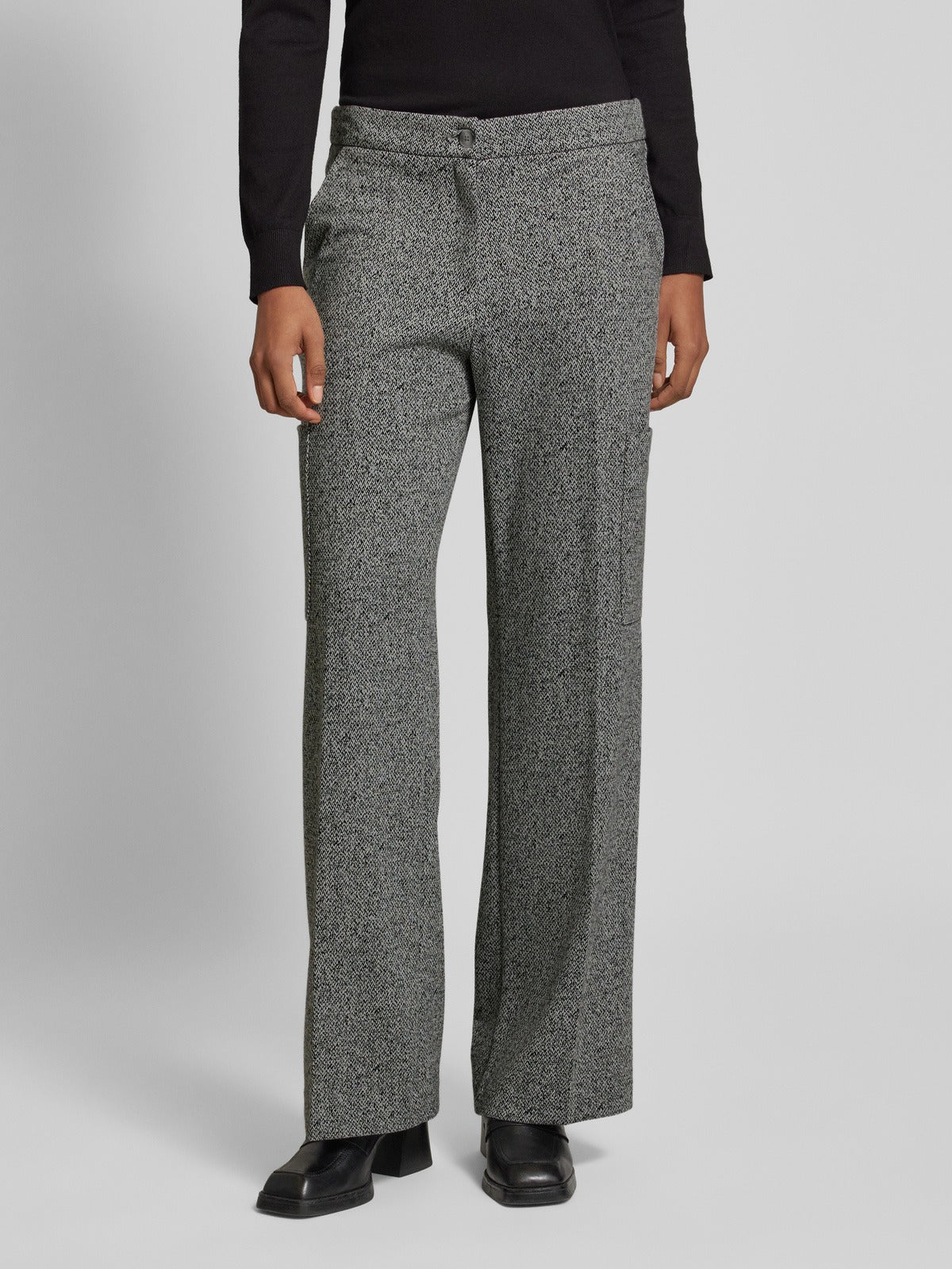 BRAX Maine Byxor Wide legs Greyish