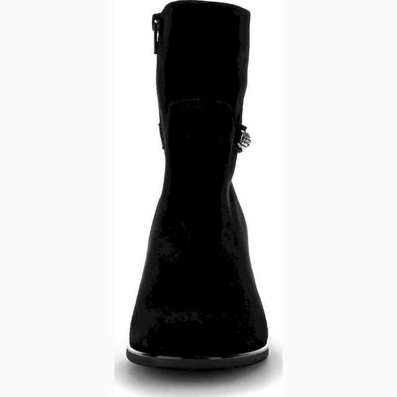 Gabor Ankle Boots i Mocka Svart