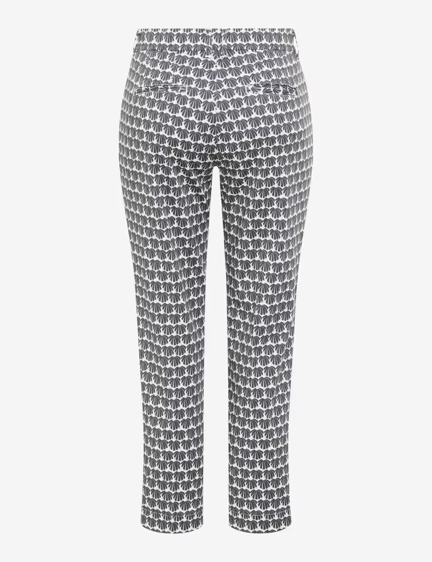 Brax Byxor Mara S Rak modell Marinblå