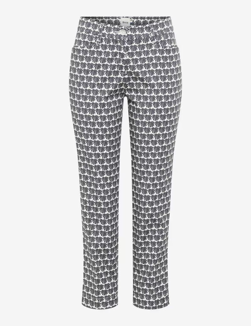 Brax Byxor Mara S Rak modell Marinblå