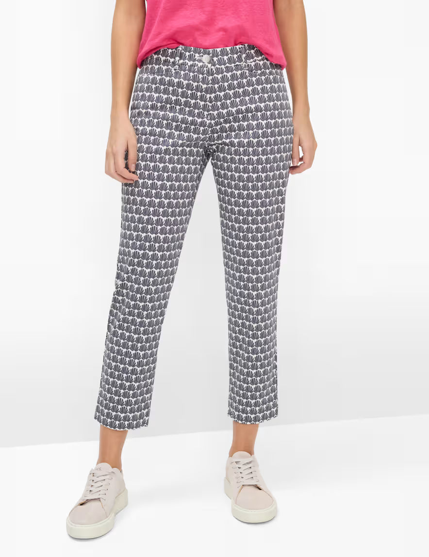 Brax Byxor Mara S Rak modell Marinblå