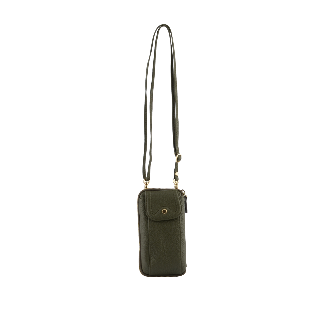Pourchet Crossbody Mobilväska Kaki