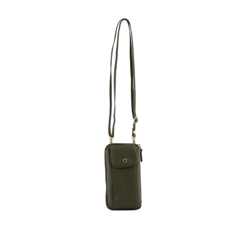 Pourchet Crossbody Mobilväska Kaki